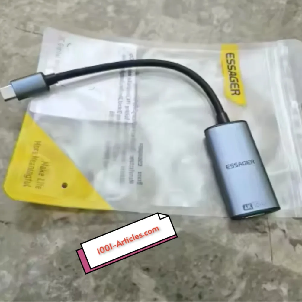 Adaptateur HDMI vers USB Type C - Essager