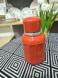 Bouteille Thermos Vintage – Design Rétro Cannelé