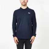 Polo Lonsdale manches Longues Bleue
