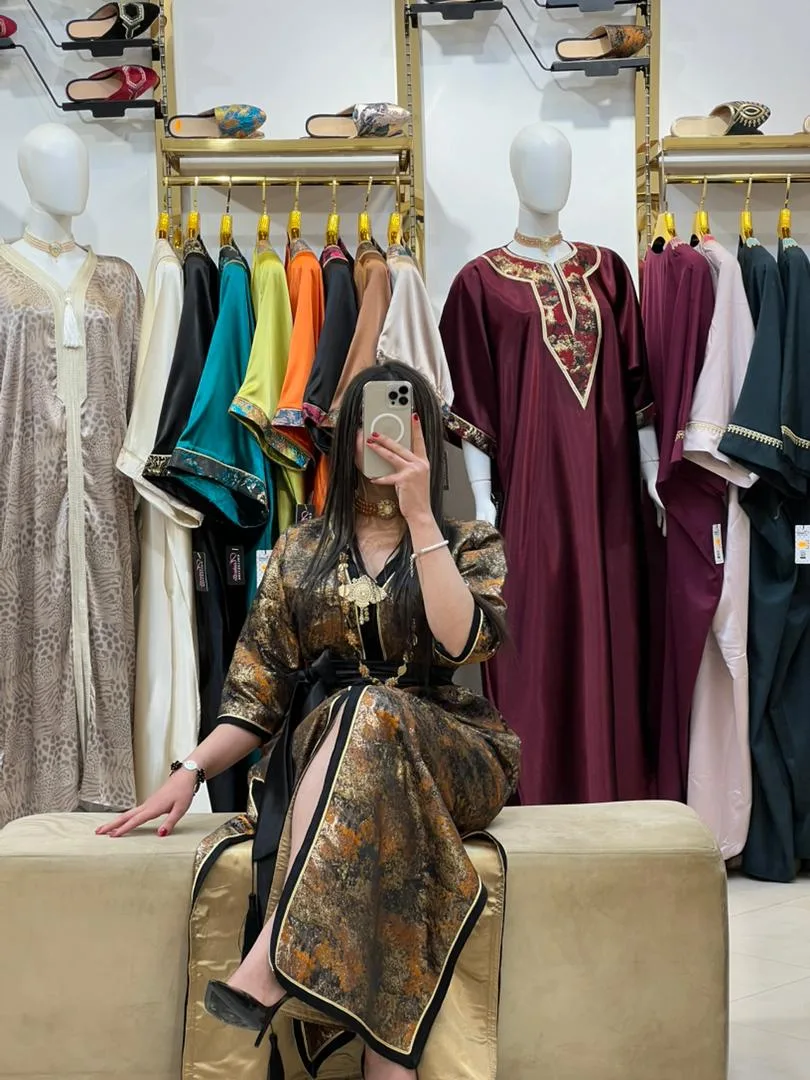 CAFTAN EN BROCARD