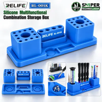 Silicone Multifunctional Combination Storage Box RELIFE RL-001K