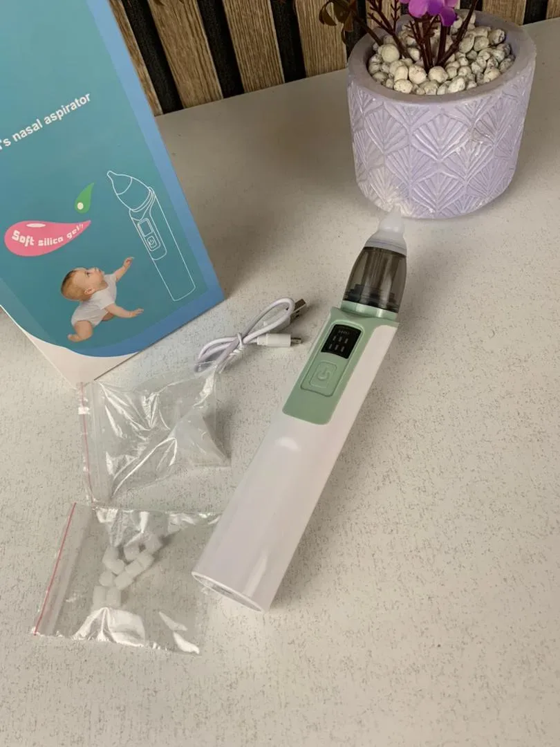 Aspirateur Nasal Électrique pour Bébé Adapté aux Nourrissons et Nouveau-nés – جهاز شفط للرضع