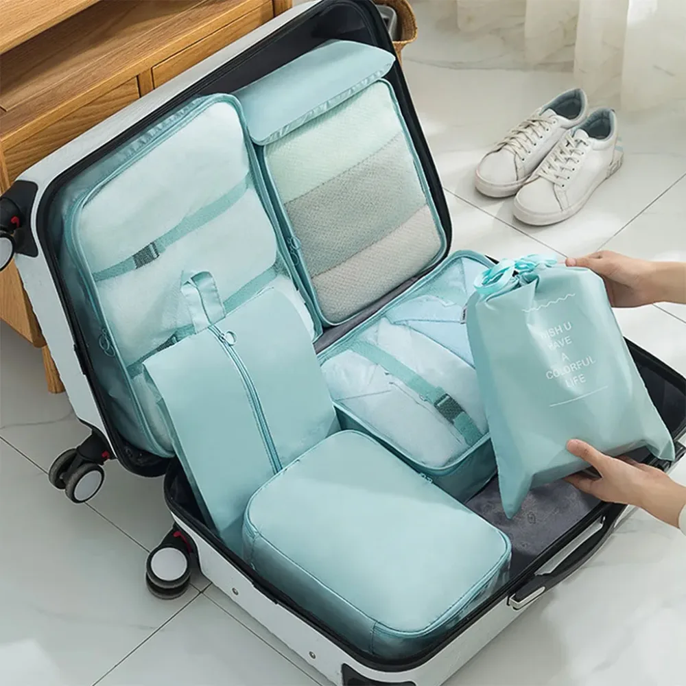 Lot de 7 organisateurs de valises - مجموعة حقائب السفر
