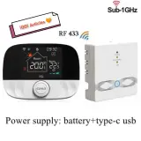 Thermostat connectée avec récepteur RF 433 Ghz