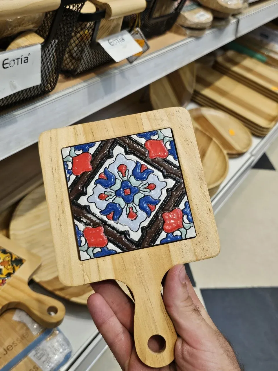 🎨 PETITE PLANCHETTE DÉCORÉE - CARREAU CÉRAMIQUE
