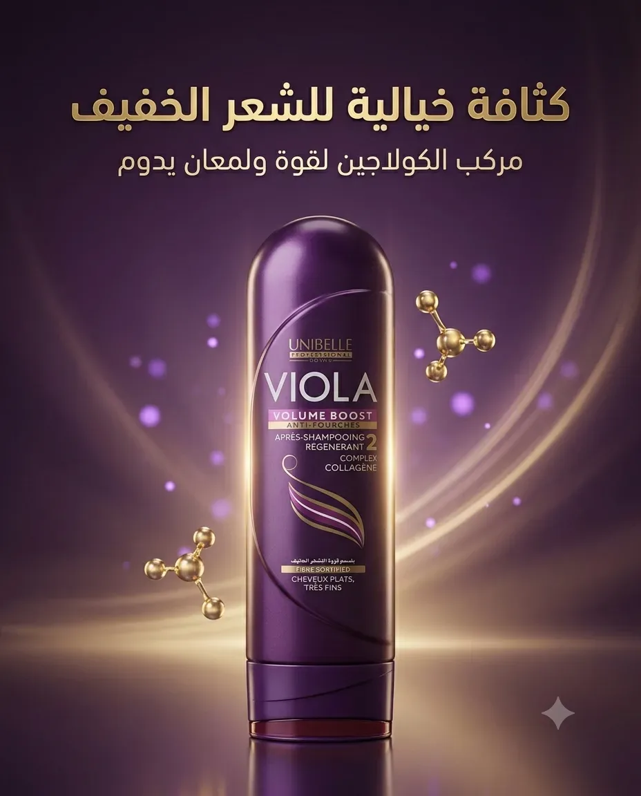 Viola بلسم للشعر الخفيف 350مل