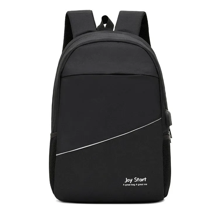 3 PCS Sac à dos multifonctionnel Avec Sortie USB ET Sortie kit-man - Noir