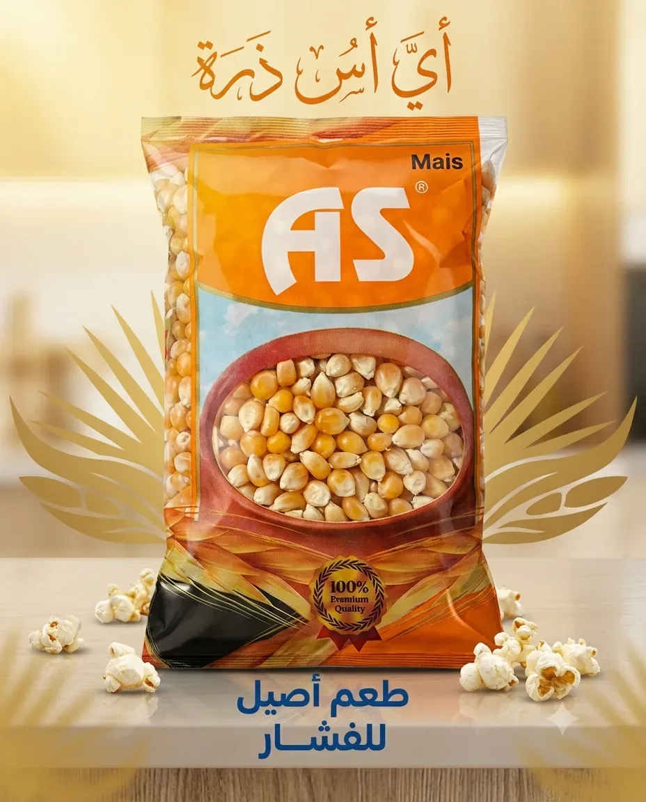 As ذرة الفشار 500غ