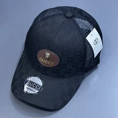 كاسكيطة غوتشي Gucci شبكة اسود
