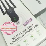 Adaptateur à 4 antennes USB AX900 WIFI6 et Bluetooth 5.4.2, double bandes