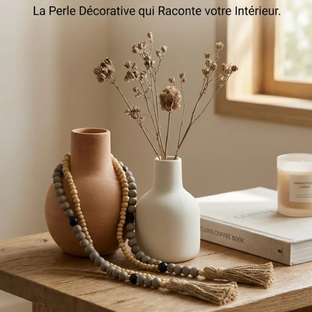 Chapelet décoratif, décoration, murale