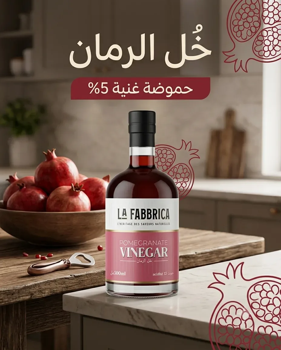 خل الرمان 500مل