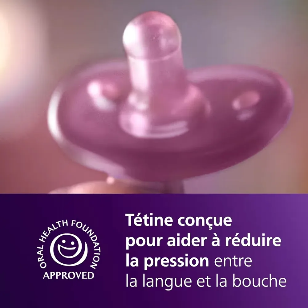 Sucettes Soothie pour nouveau-nés Tétine orthodontique lot de 2