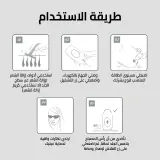 التصنيفات اتصل بنا جهاز إزالة الشعر بالليزر للاستخدام المنزلي والاحترافي في الصالونات