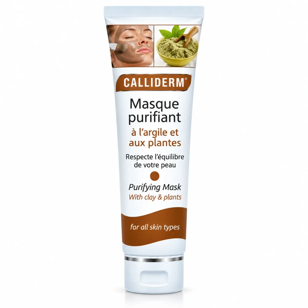 CALLIDERM Masque Purifiant et Gommages Visage  125g