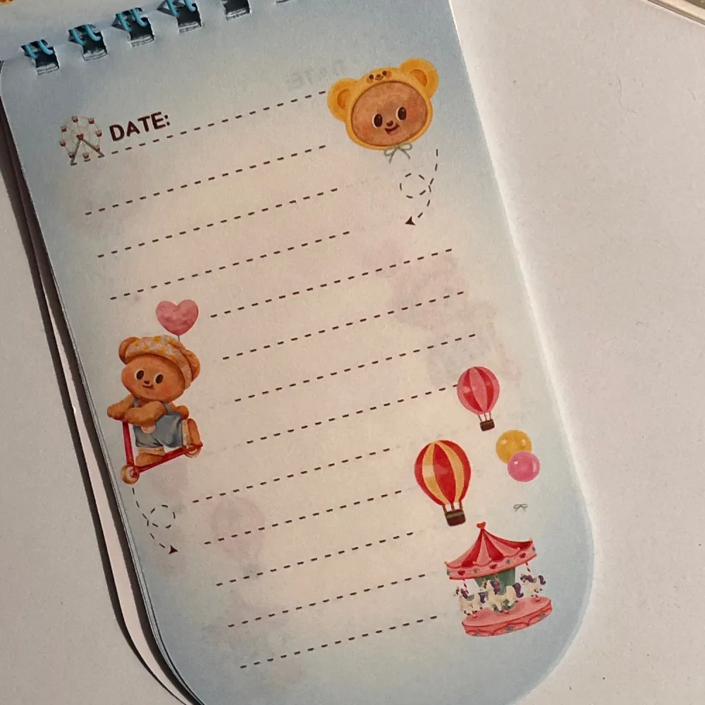 Butter bear block notes
