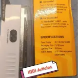Lampe de secours LED, portable, murale, rechargeable