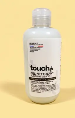 جال منظف و منقي للوجه بالنياسيناميد وحمض الساليسيليك | Touché Gel Nettoyant Purifiant Visage
