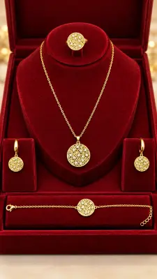 طقم مرصع