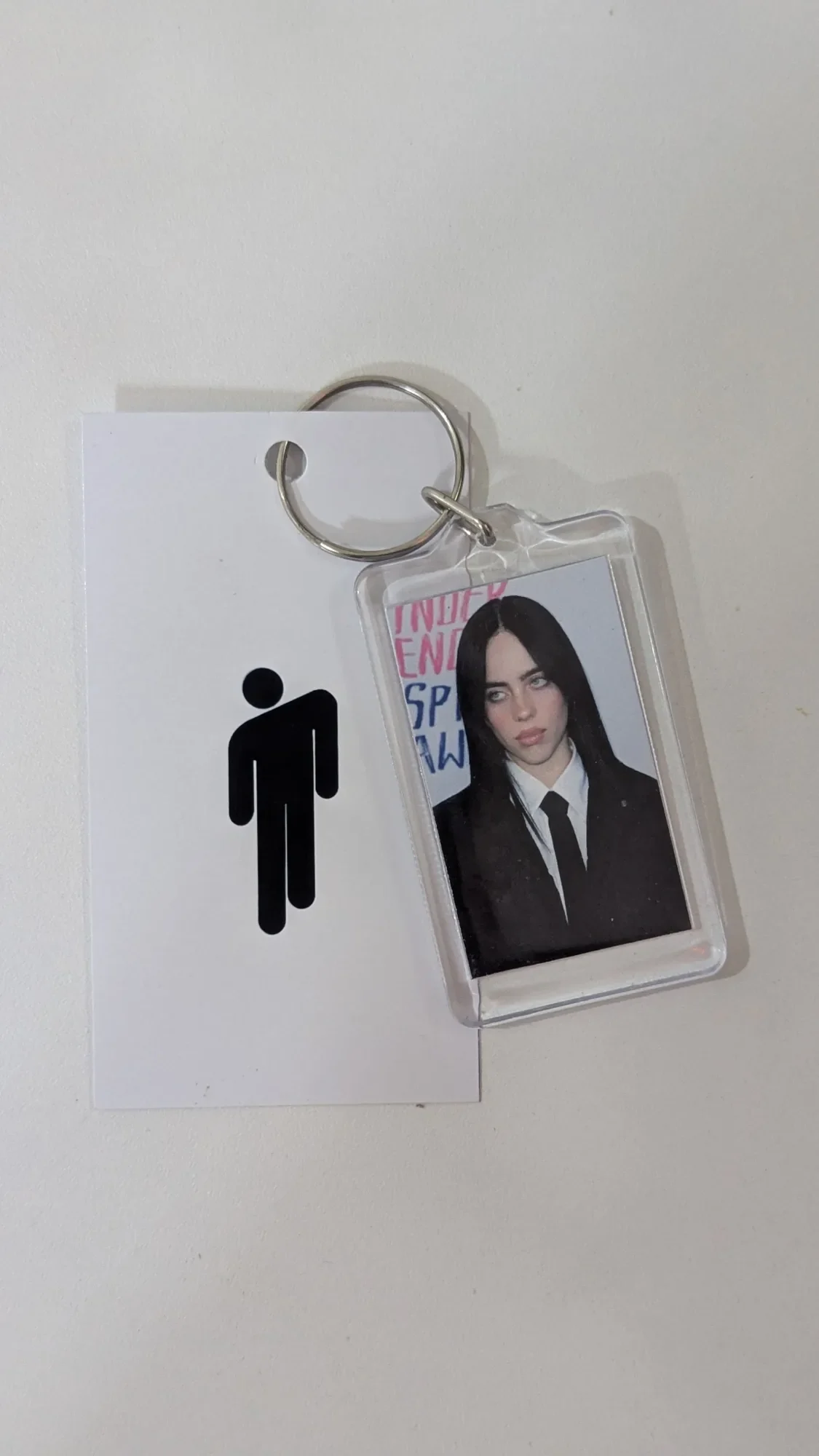 Porte clés photo billie eilish