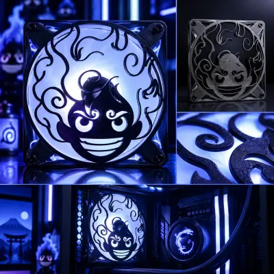 🌙 Moon Guardian — Fan Cover 120mm