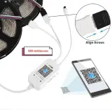 Contrôleur Ruban LED RGB 4 Broches Tuya Smart Wi-Fi