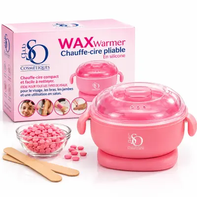 SO WAX – Chauffe-Cire Pliable en Silicone