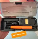 Fer à souder portable, sans fil, chauffage rapide, rechargeable USB.