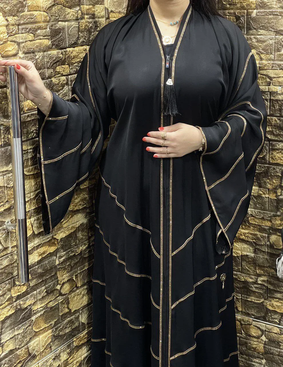 عباية خليجي حرير 244