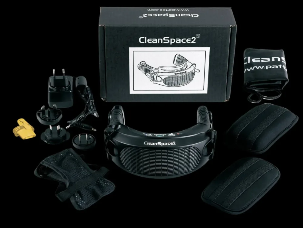 ​جهاز تنفس مزود بمحرك  (CleanSpace Powered Air-Purifying Respirator - PAPR)