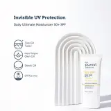Crème hydratante quotidienne intense à protection UV invisible The Purest Solutions SPF 50+