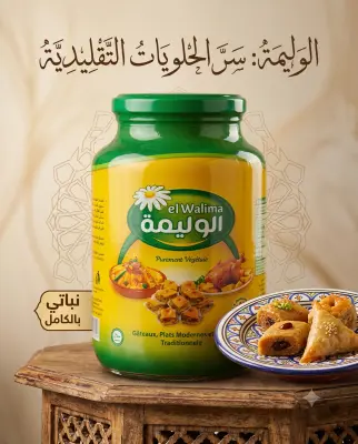 الوليمة دهن نباتي كامل 700غ
