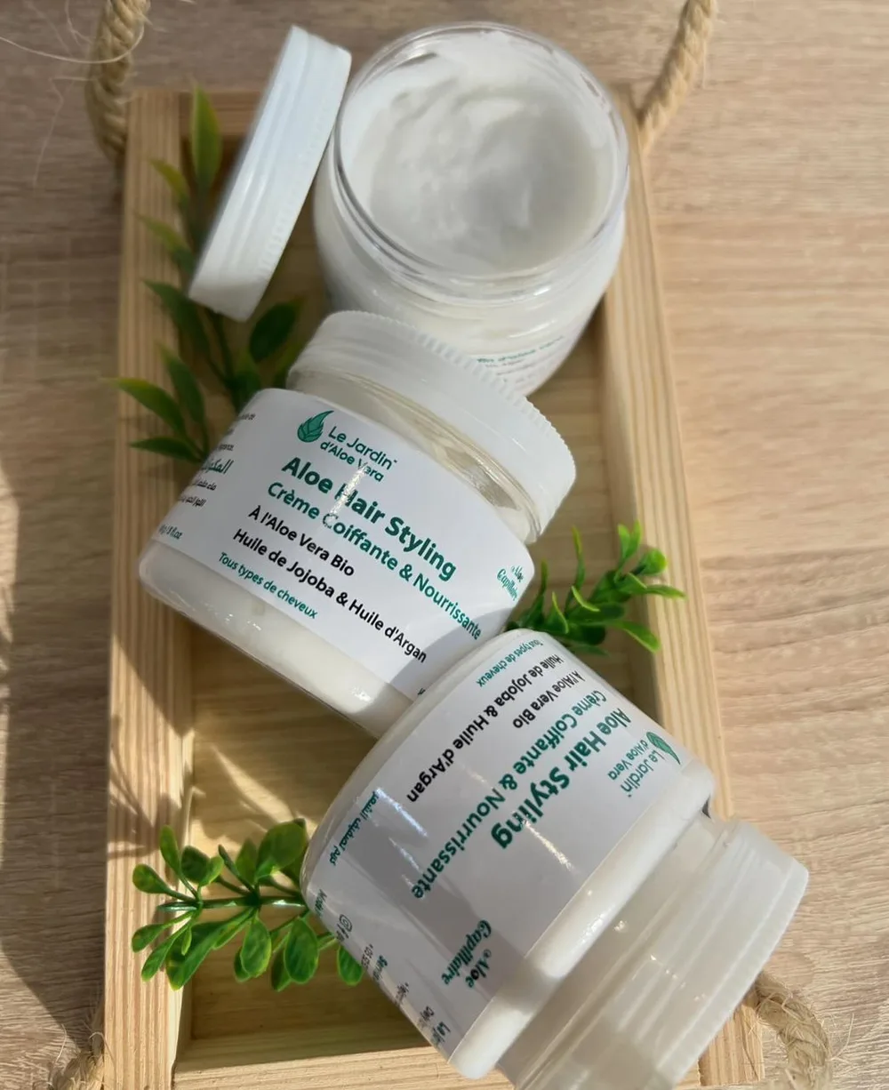 Crème coiffante et nourrissante
