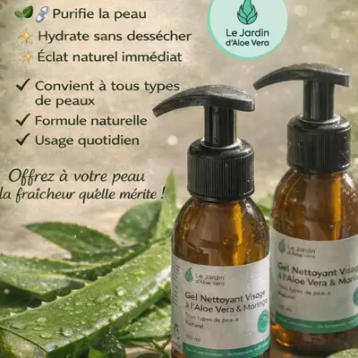 Gel nettoyant et démaquillant