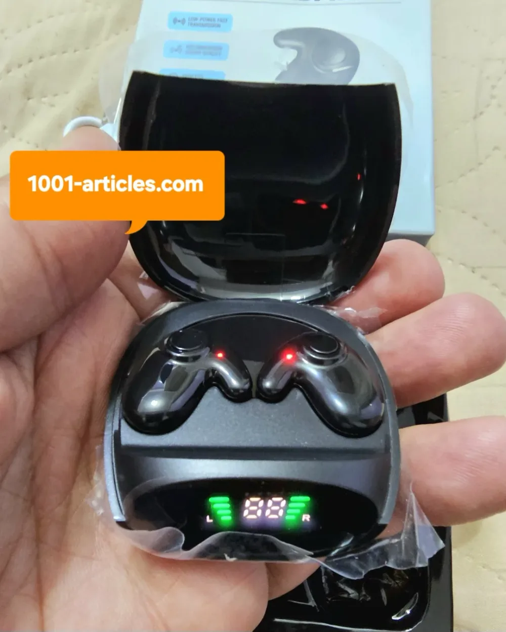 Écouteurs Intra-Auriculaire, Compacts, Wireless Bluetooth Confortables.