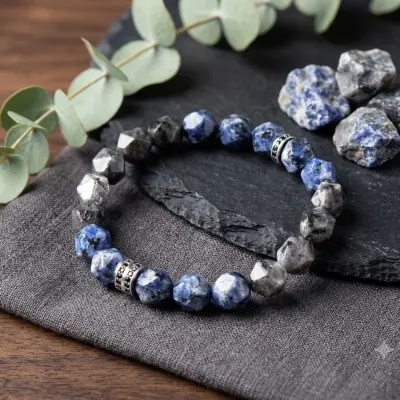 Bracelet, pierre naturelle