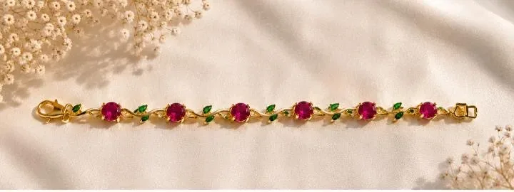 🌷 Bracelet tulipe