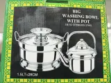 طقم وعاء غسيل كبير مع إبريق (BIG WASHING BOWL WITH POT)