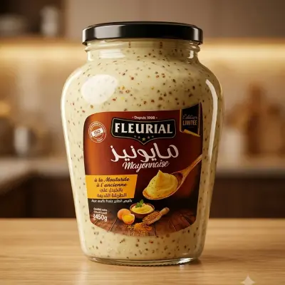 Fleurial مايونيز بالطريقة القديمة 450غ