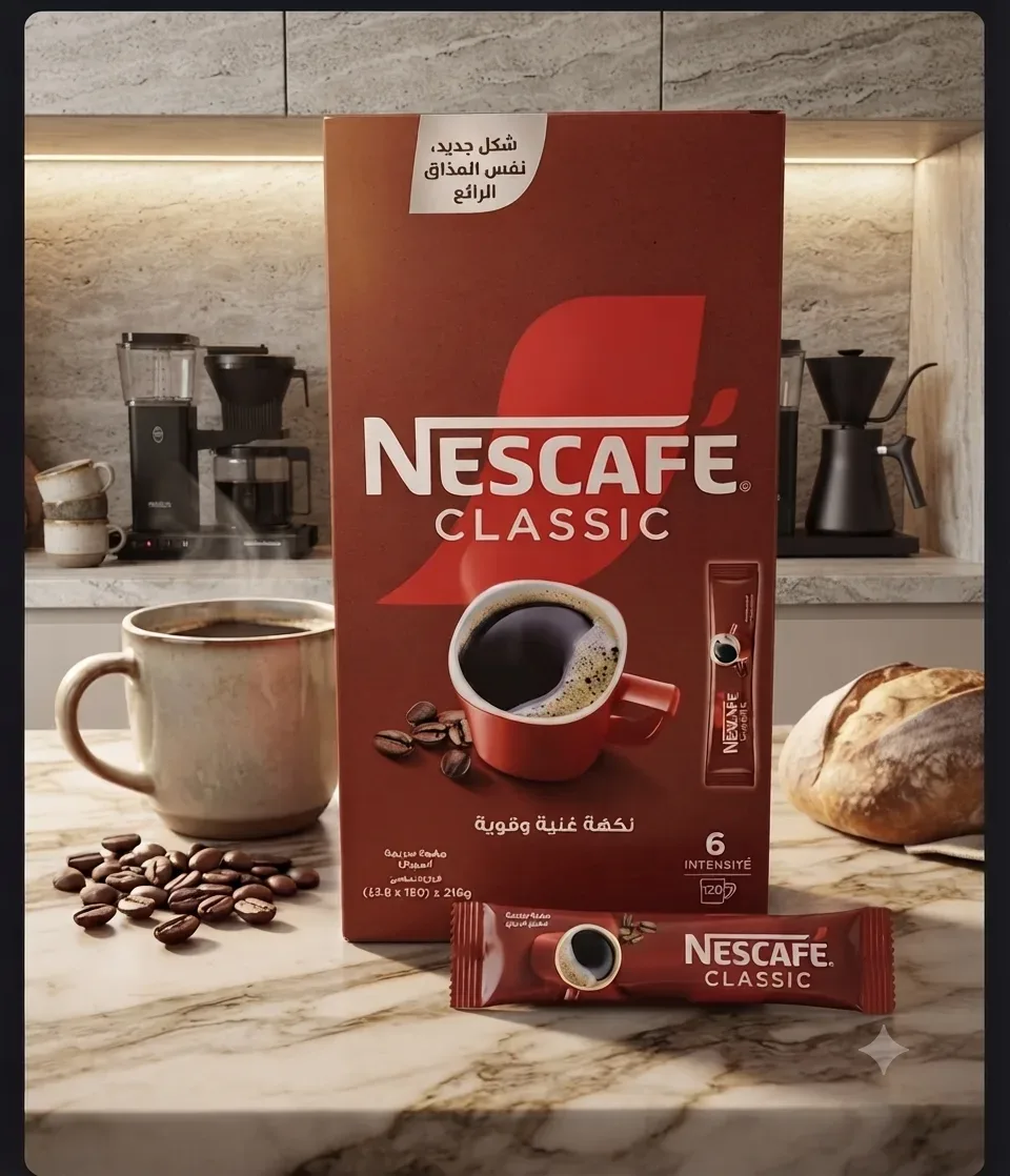 قهوة نيسكافي كلاسيكي (120×1.8غ))