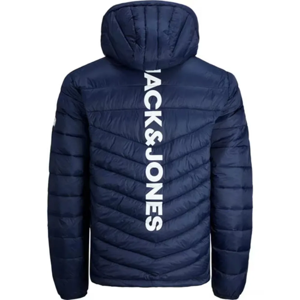Doudoune jack jones Hero Hooded Puffer Bleu