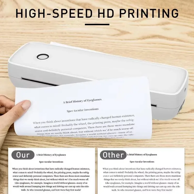 (imprimante portable et (marche  sans encre