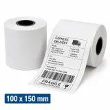 Rouleaux d’étiquettes thermiques 100 x 150 mm