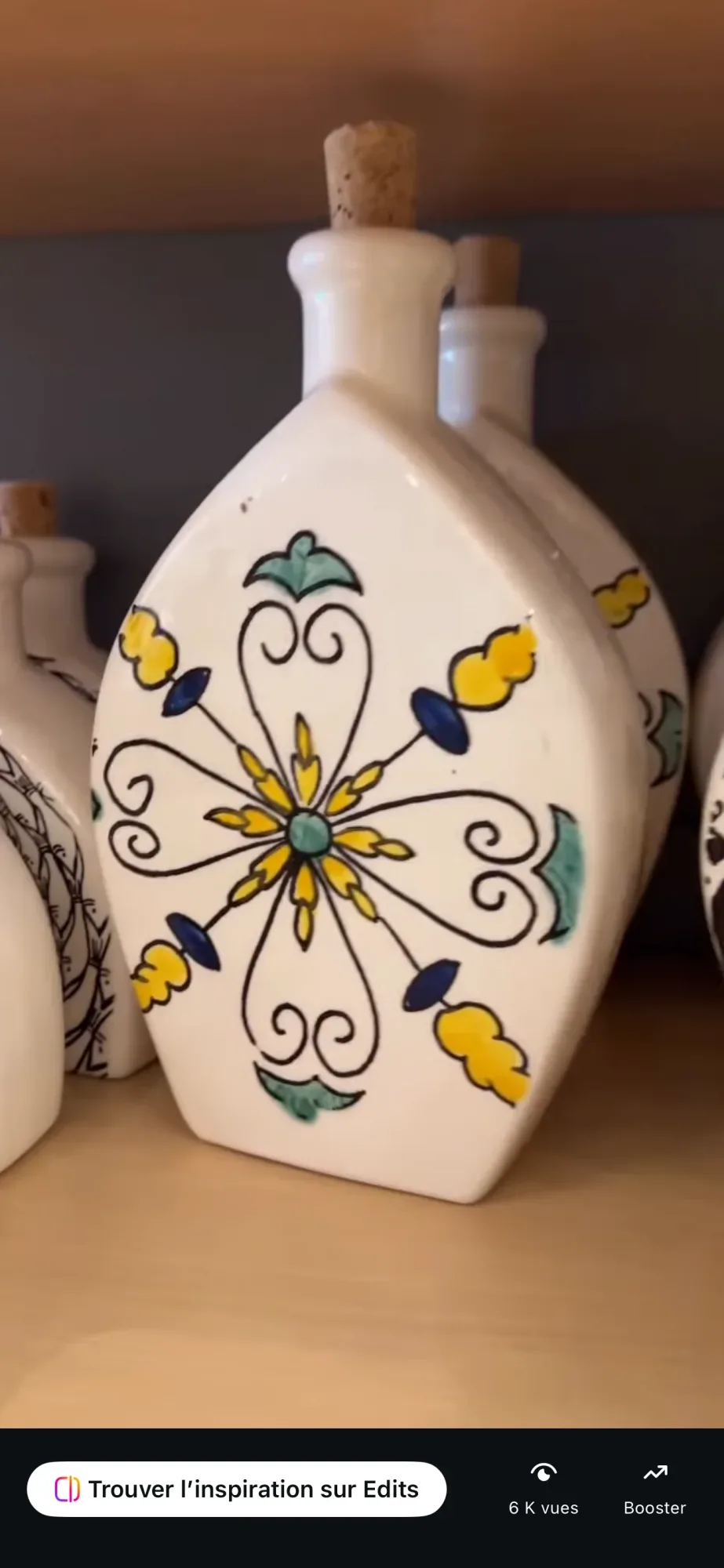 Gargoulette en Céramique Peinte Main – Collection Artisanale