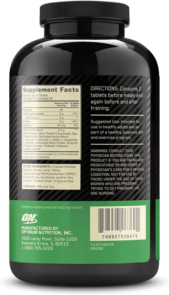 AMINO 2222 160 TABLETS