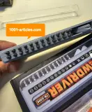 Jeu de tournevis de précision, électrique rechargeable, 24 en 1, embouts magnétiques.