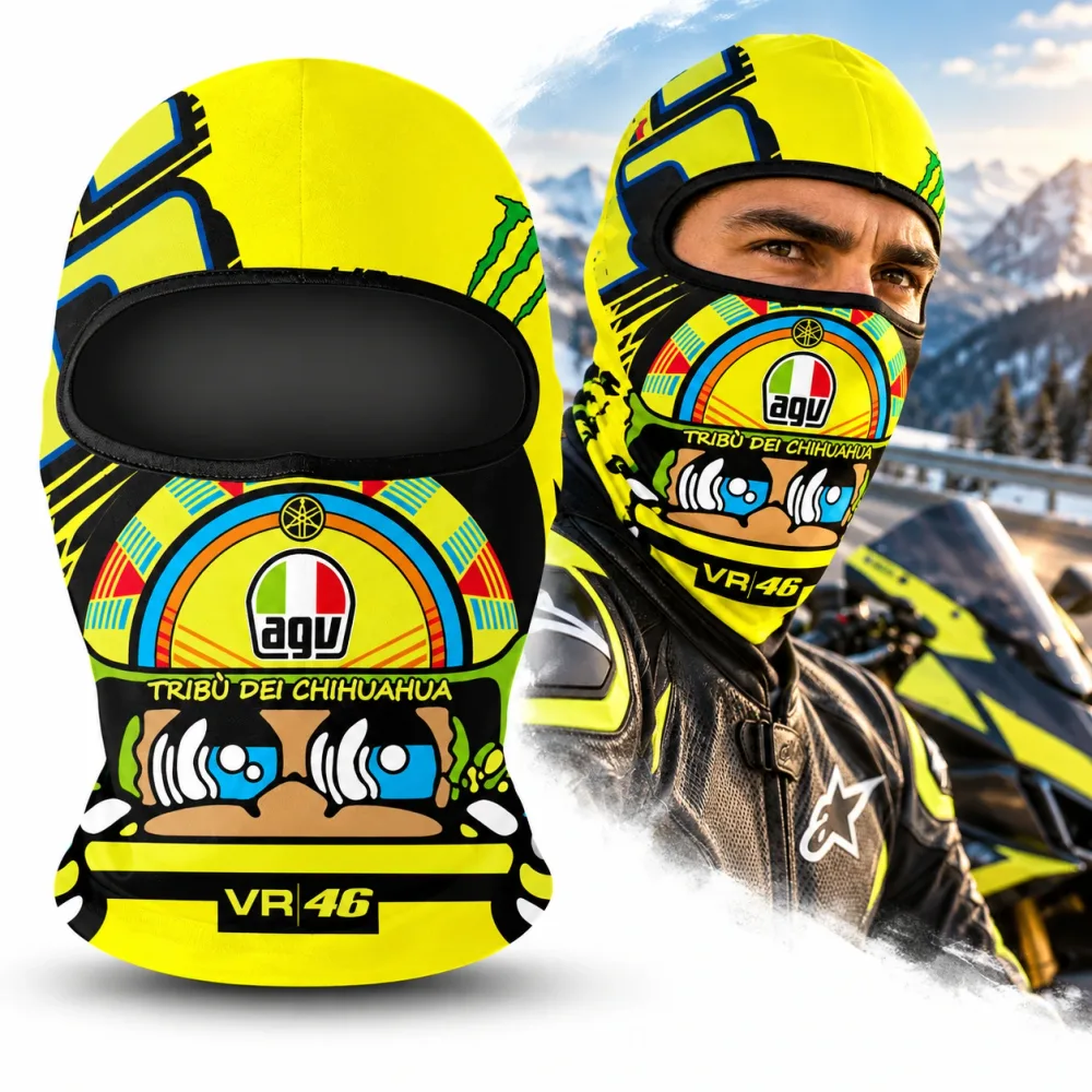 Cagoule Moto Thermique Balaclava Redbull - قناع واقي وجه كامل حراري للدراجات النارية