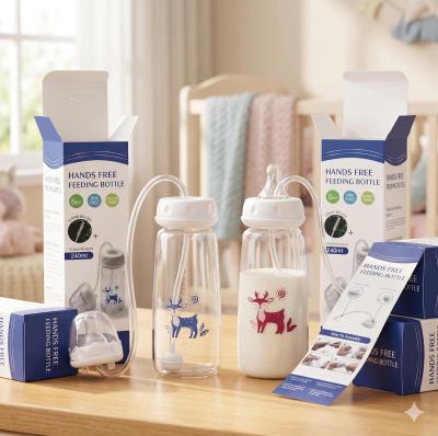 Biberon Bébé Mains Libres 240ml رضاعة أطفال بدون استخدام اليدين 240مل