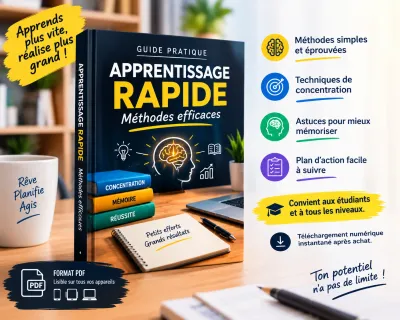 Guide d’apprentissage rapide – Méthodes efficaces