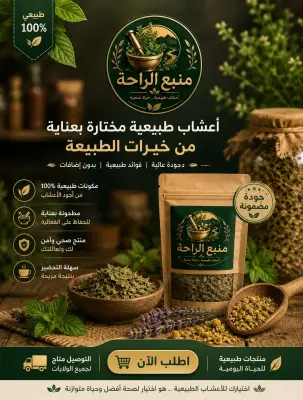 عشبة منبع الراحة – للمعدة والقولون